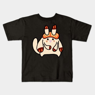 The bouble fat monster Kids T-Shirt